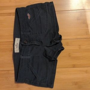 Hollister Navy Blue Shorts size 0/24